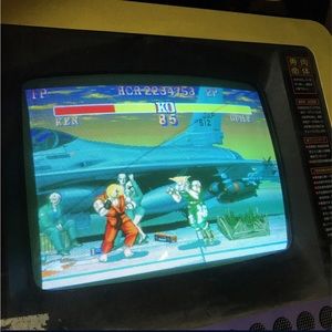 Street Fighter 2 Champion Edition Rainbow Arcade Video Game PCB Board